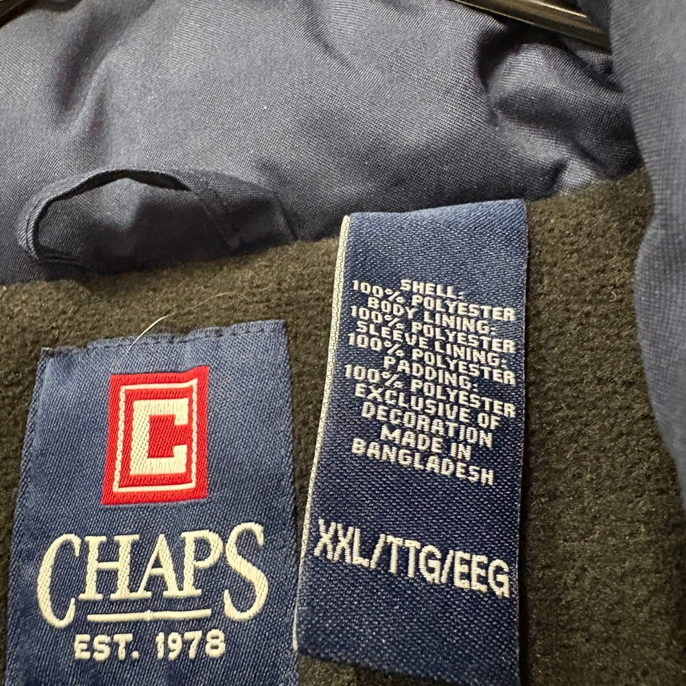 Chaps Navy Lightweight Jacket - image 6